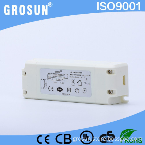 High Quality 42 Watt Power Supply 750ma 28-56V Constant Current Led Driver with UL CE RoHs